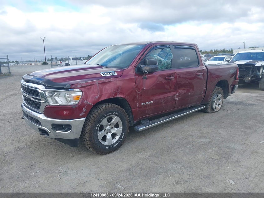 1C6SRFFT4NN106813 2022 RAM 1500 photo no. 2