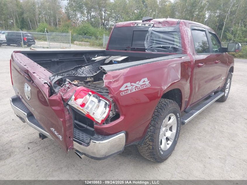 2022 Ram 1500 Big Horn/Lone Star VIN: 1C6SRFFT4NN106813 Lot: 12410883