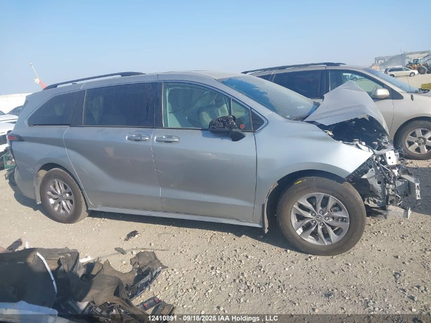 2024 Toyota Sienna Le VIN: 5TDGRKEC7RS214786 Lot: 12410891