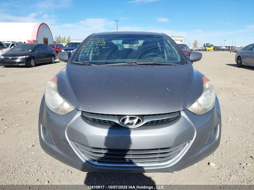 2012 Hyundai Elantra Gl VIN: 5NPDH4AE0CH063988 Lot: 12410917