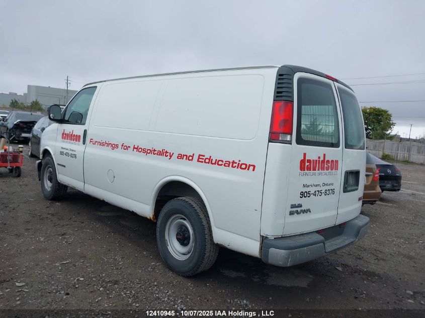 2001 GMC Savana VIN: 1GTFG25M921206993 Lot: 12410945
