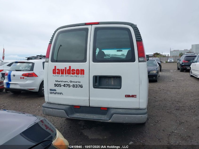 2001 GMC Savana VIN: 1GTFG25M921206993 Lot: 12410945