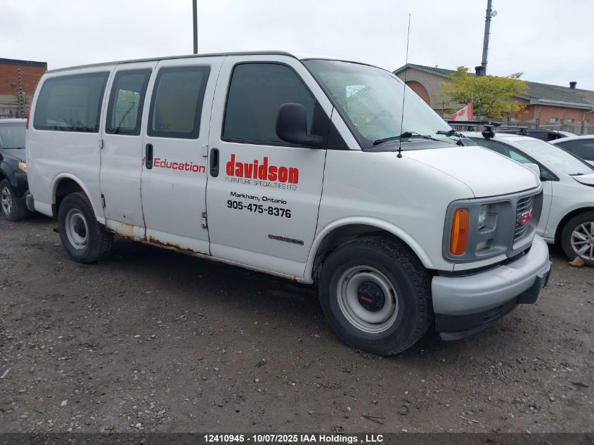 2001 GMC Savana VIN: 1GTFG25M921206993 Lot: 12410945