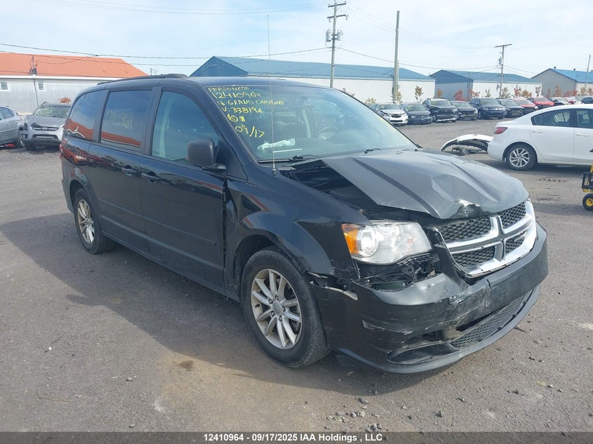 2016 Dodge Grand Caravan Se VIN: 2C4RDGBG1GR338196 Lot: 12410964