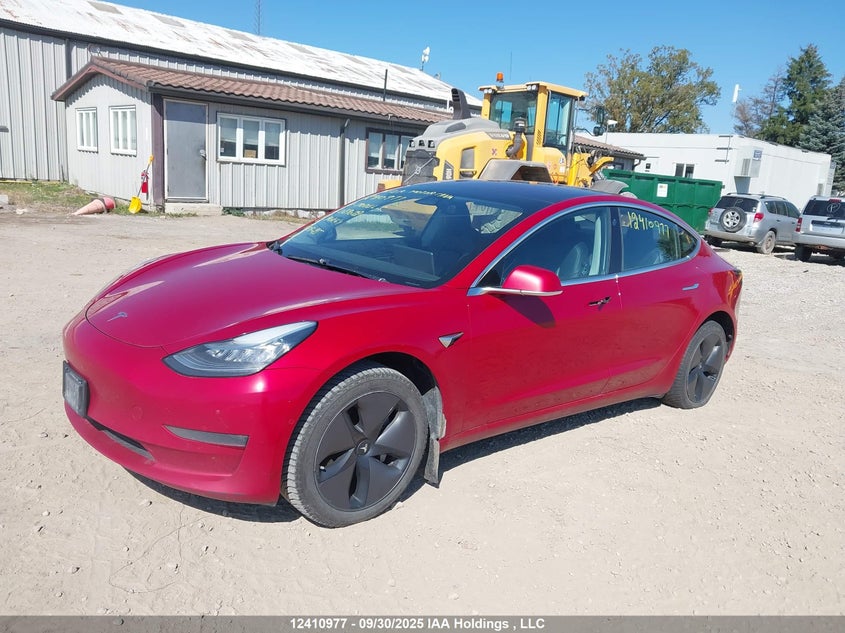 5YJ3E1EA2JF029072 2018 TESLA MODEL 3 photo no. 2
