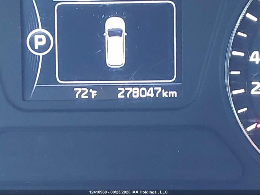 2016 Kia Sorento 2.4L Lx VIN: 5XYPGDA34GG025563 Lot: 12410989