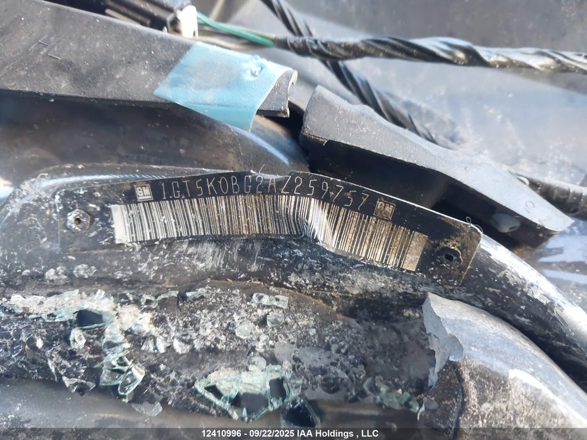 2010 GMC Sierra 2500Hd Sle VIN: 1GT5K0BG2AZ259757 Lot: 12410996