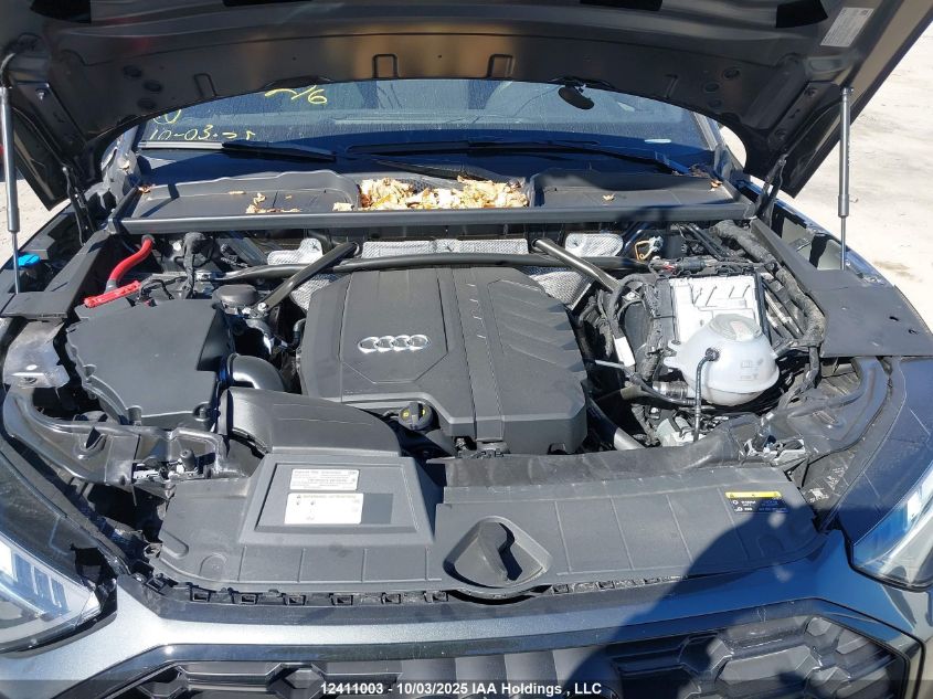2025 Audi Q5 45 Progressiv VIN: WA1EAAFY4S2006276 Lot: 12411003