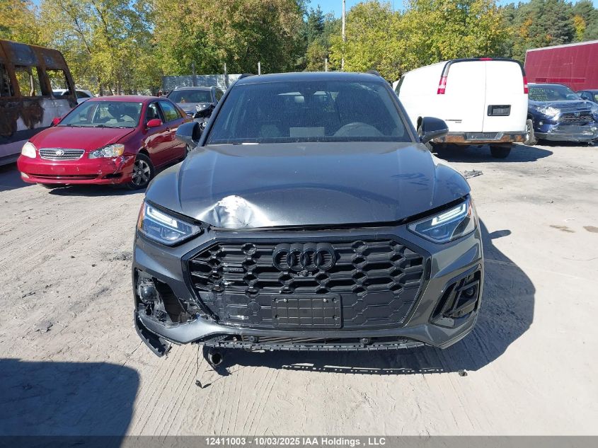 2025 Audi Q5 45 Progressiv VIN: WA1EAAFY4S2006276 Lot: 12411003