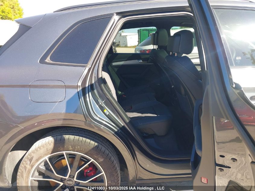 2025 Audi Q5 45 Progressiv VIN: WA1EAAFY4S2006276 Lot: 12411003