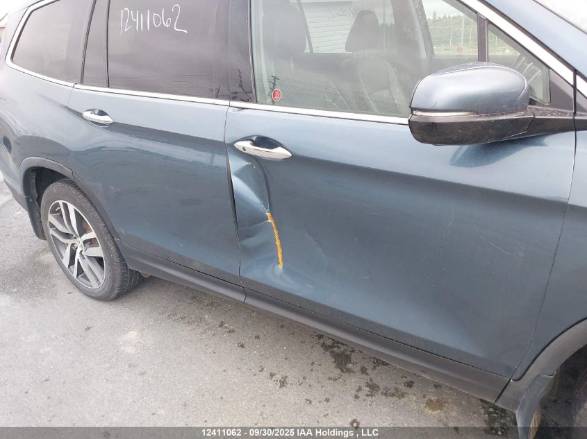 2016 Honda Pilot VIN: 5FNYF6H90GB503286 Lot: 12411062