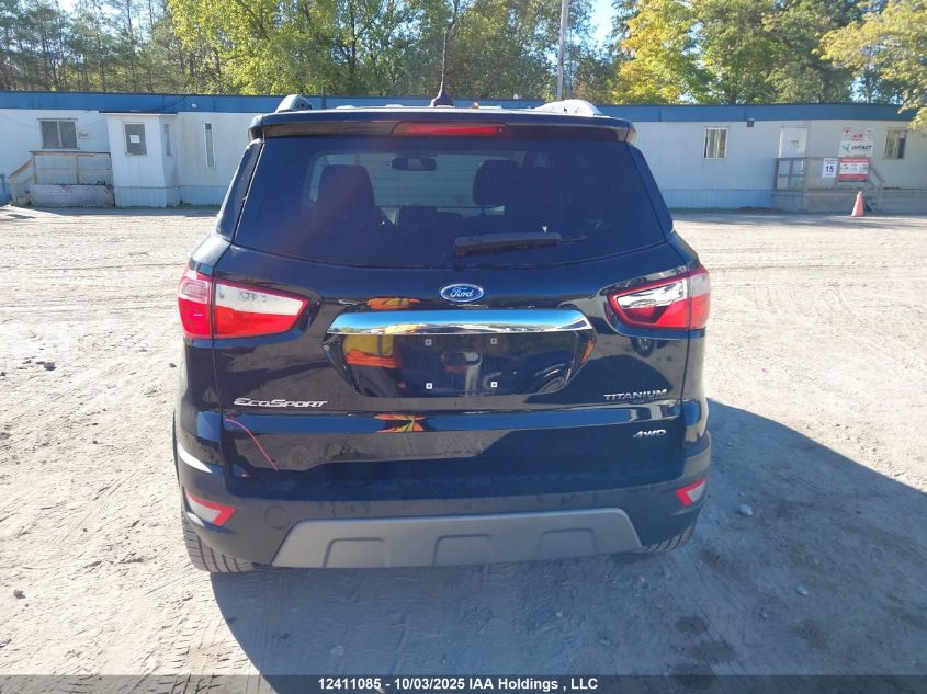 2018 Ford Ecosport Titanium VIN: MAJ6P1WL3JC174177 Lot: 12411085
