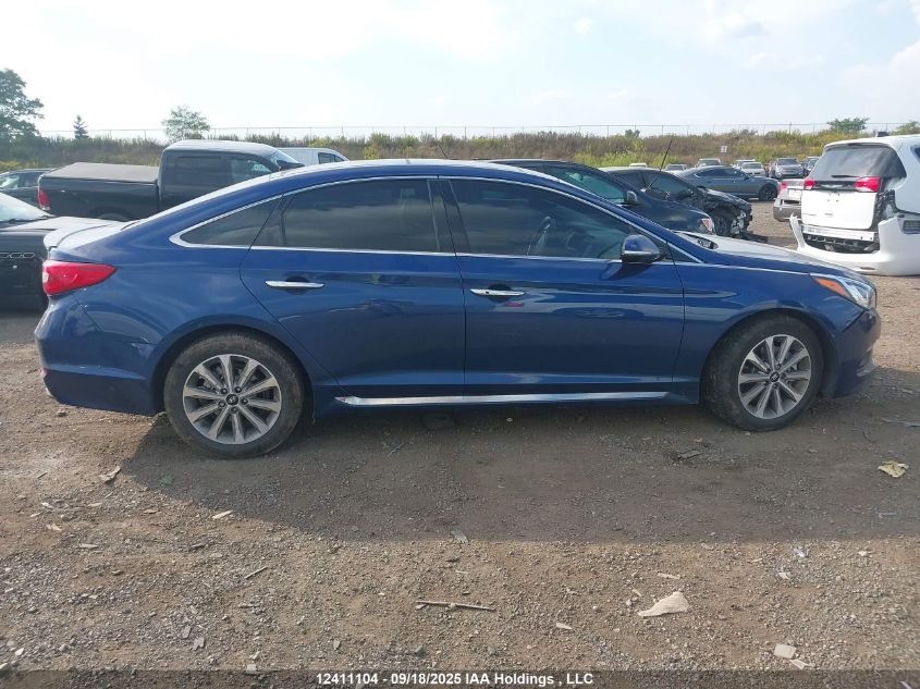 2016 Hyundai Sonata VIN: 5NPE34AF0GH329902 Lot: 12411104