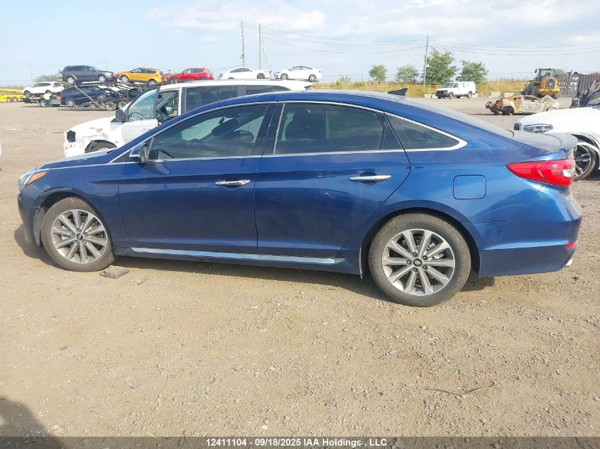 2016 Hyundai Sonata VIN: 5NPE34AF0GH329902 Lot: 12411104