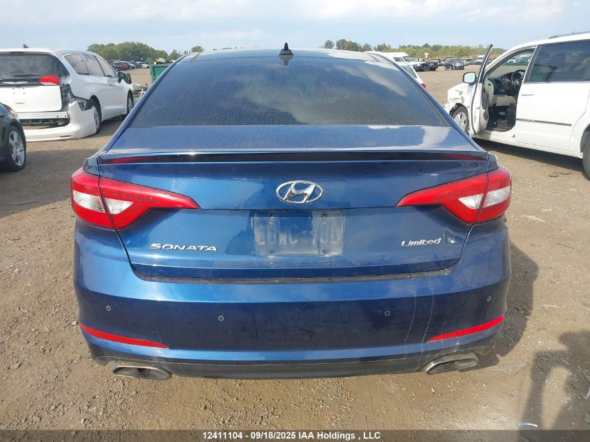 2016 Hyundai Sonata VIN: 5NPE34AF0GH329902 Lot: 12411104
