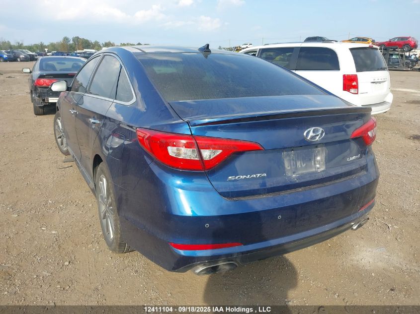 2016 Hyundai Sonata VIN: 5NPE34AF0GH329902 Lot: 12411104