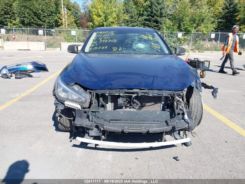 2019 Infiniti Q50 3.0T Luxe/3.0T Signature Edition/3.0T Sport VIN: JN1EV7AR5KM593303 Lot: 12411117
