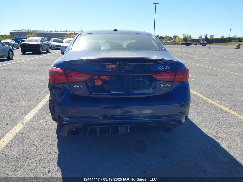 2019 Infiniti Q50 3.0T Luxe/3.0T Signature Edition/3.0T Sport VIN: JN1EV7AR5KM593303 Lot: 12411117