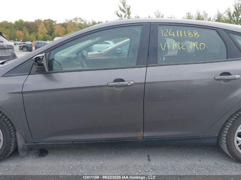 2012 Ford Focus VIN: 1FAHP3K24CL192790 Lot: 12411188