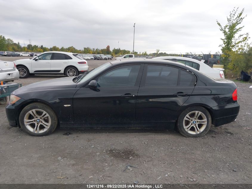 2008 BMW 328Xi VIN: WBAVC93598K038803 Lot: 12411216