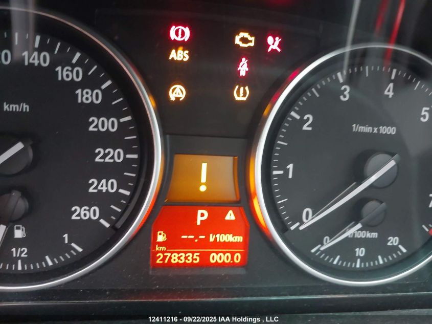 2008 BMW 328Xi VIN: WBAVC93598K038803 Lot: 12411216