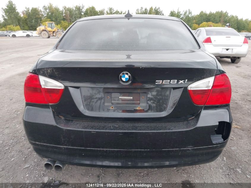 2008 BMW 328Xi VIN: WBAVC93598K038803 Lot: 12411216