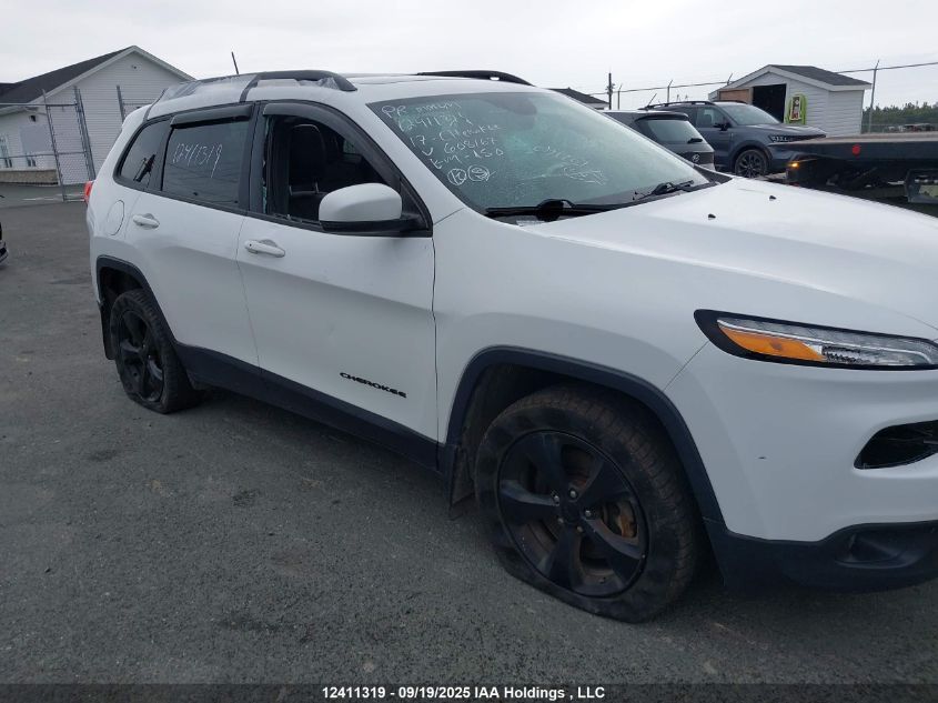2017 Jeep Cherokee Limited VIN: 1C4PJMDS7HW608167 Lot: 12411319