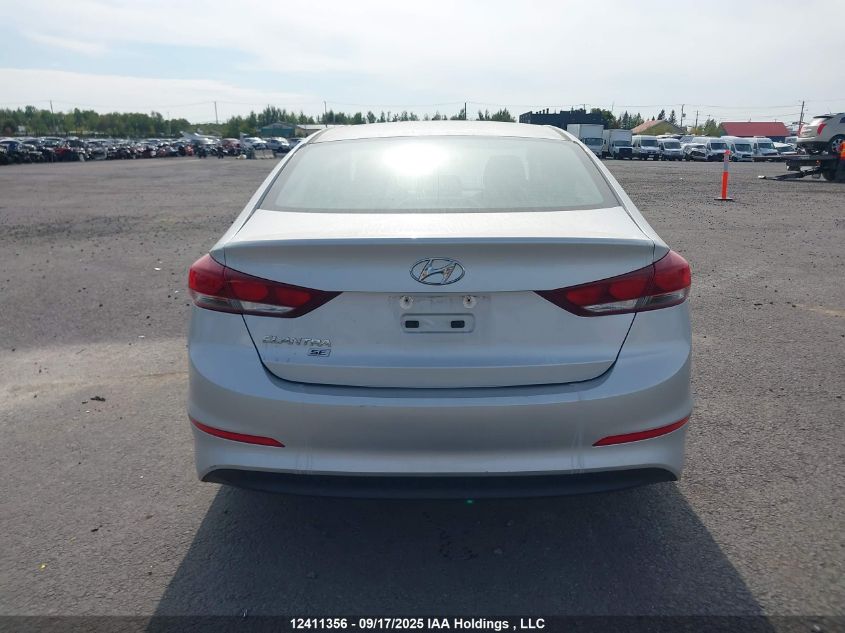 2018 Hyundai Elantra Se VIN: 5NPD74LF6JH292844 Lot: 12411356
