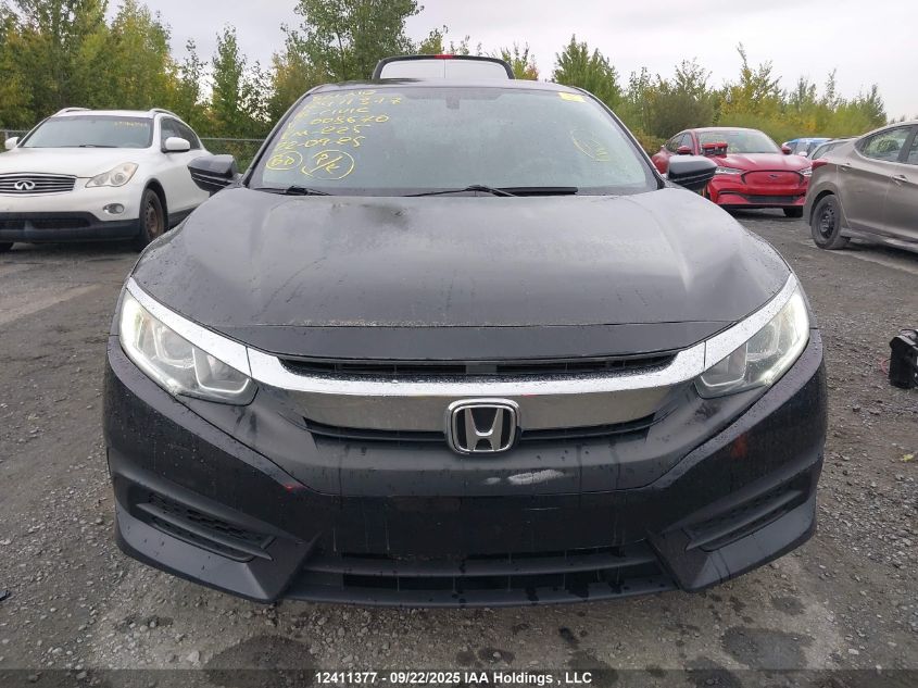 2016 Honda Civic VIN: 2HGFC2E28GH008670 Lot: 12411377