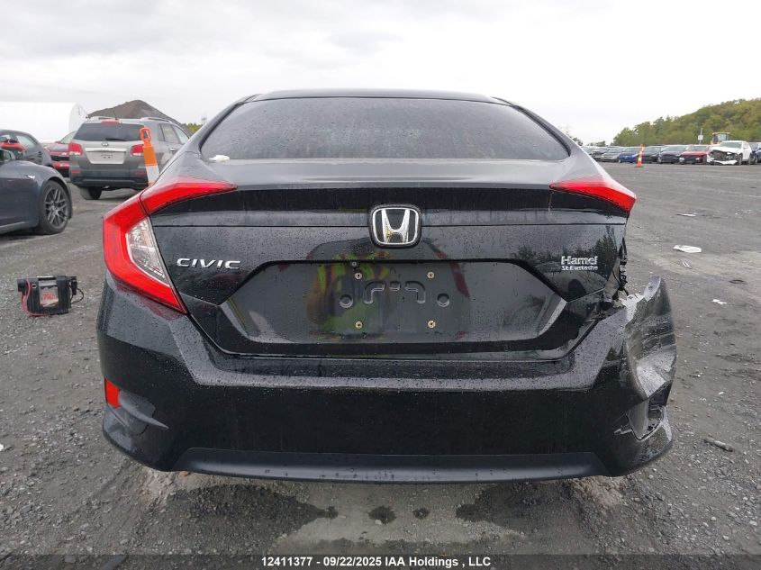 2016 Honda Civic VIN: 2HGFC2E28GH008670 Lot: 12411377