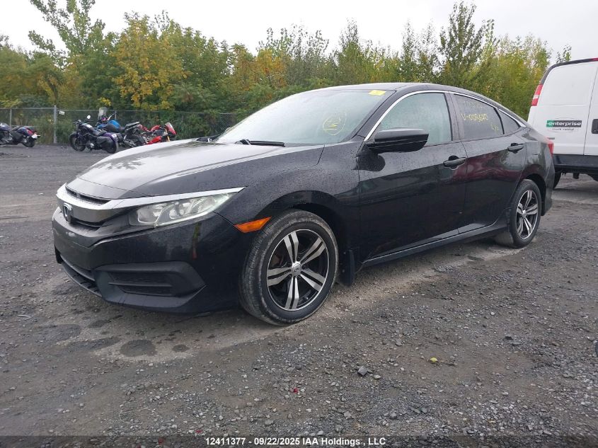 2016 Honda Civic VIN: 2HGFC2E28GH008670 Lot: 12411377