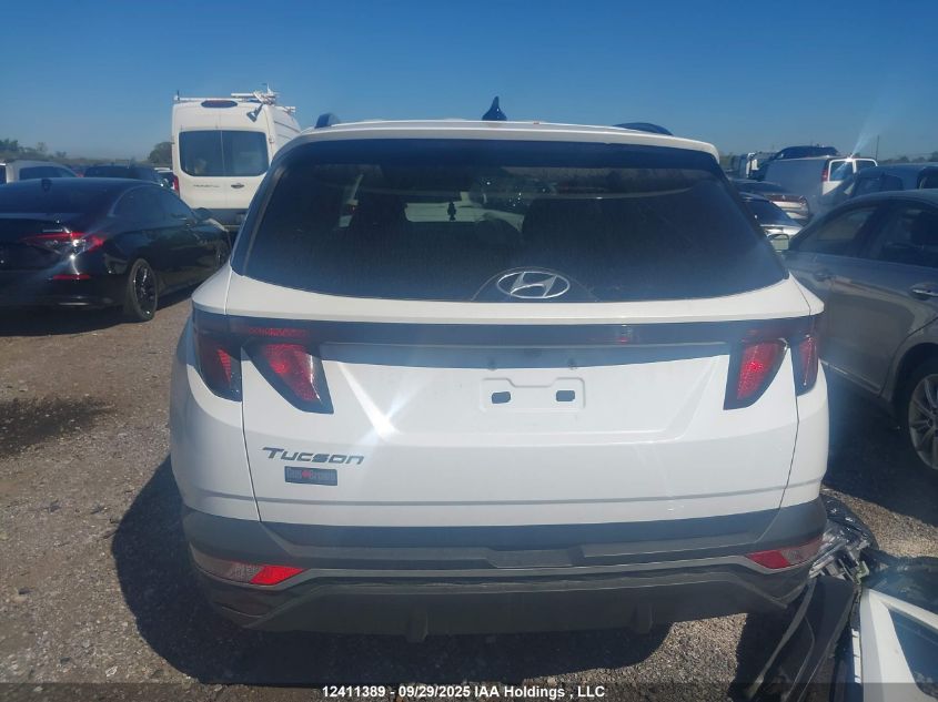 2022 Hyundai Tucson Preferred Fwd VIN: KM8JB3AE3NU112510 Lot: 12411389