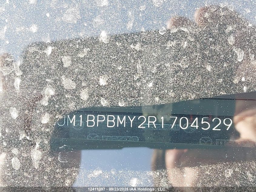 2024 Mazda Mazda3 Gt W/Turbo VIN: JM1BPBMY2R1704529 Lot: 12411397