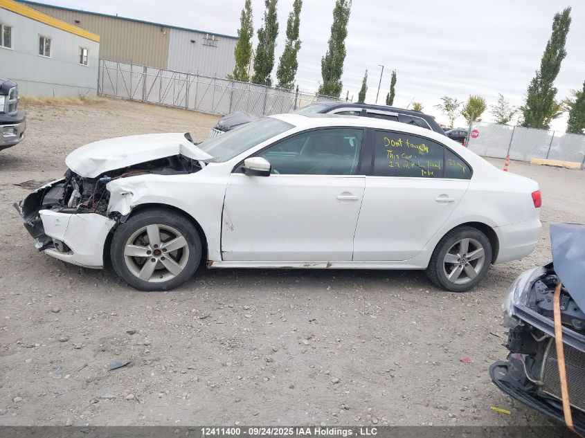2012 Volkswagen Jetta Tdi VIN: 3VW3L7AJ5CM364448 Lot: 12411400