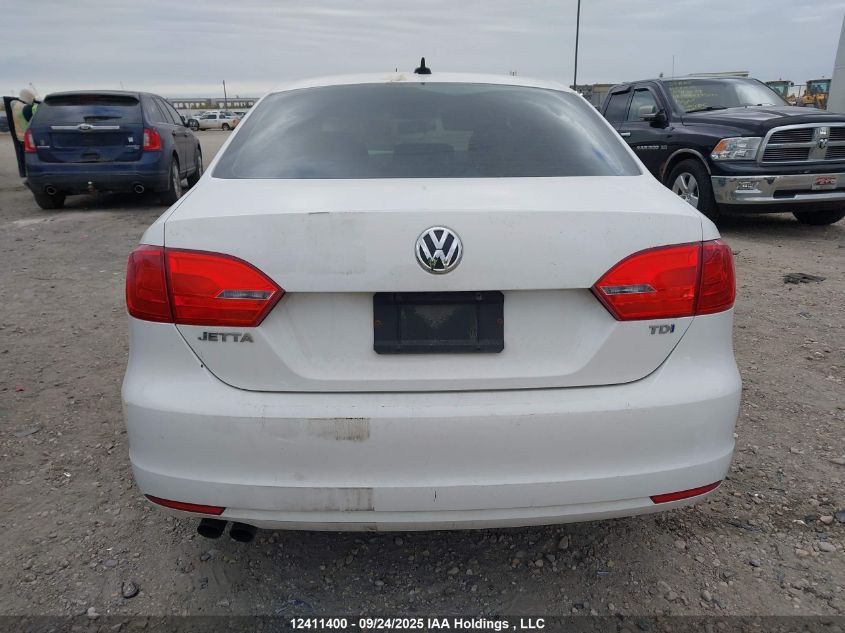 2012 Volkswagen Jetta Tdi VIN: 3VW3L7AJ5CM364448 Lot: 12411400
