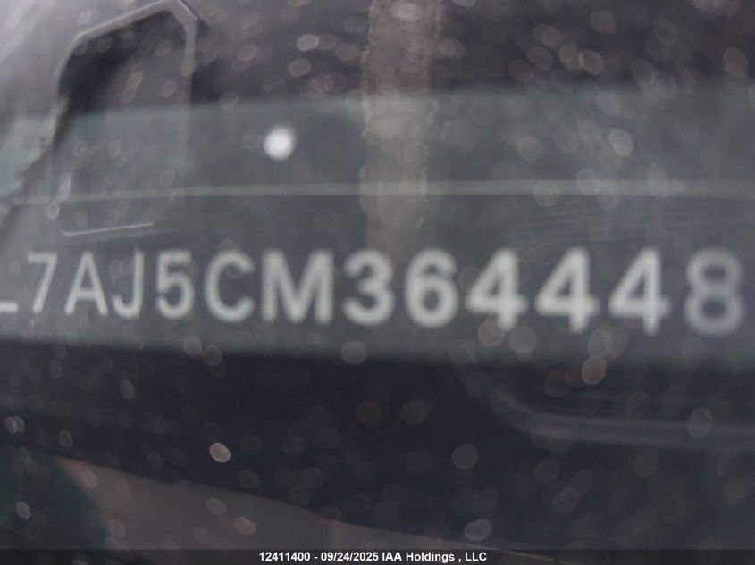 2012 Volkswagen Jetta Tdi VIN: 3VW3L7AJ5CM364448 Lot: 12411400