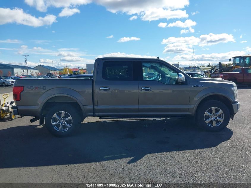 2019 Ford F150 Supercrew VIN: 1FTEW1E46KFD47368 Lot: 12411409