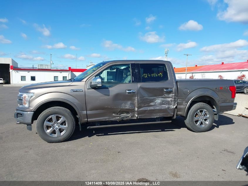 2019 Ford F150 Supercrew VIN: 1FTEW1E46KFD47368 Lot: 12411409