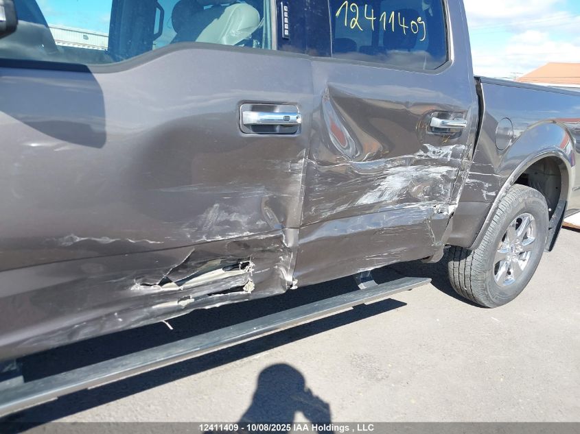 2019 Ford F150 Supercrew VIN: 1FTEW1E46KFD47368 Lot: 12411409