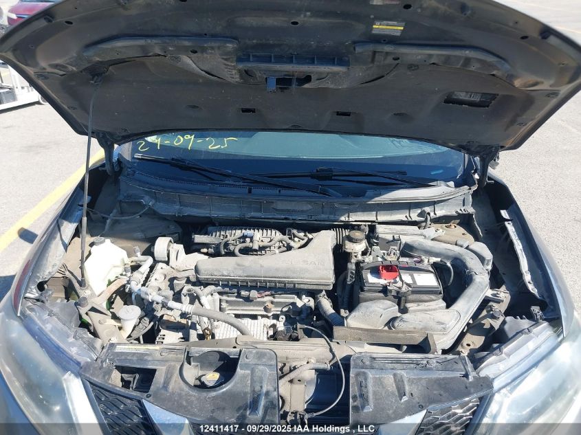 2016 Nissan Rogue S/Sv VIN: 5N1AT2MT0GC855829 Lot: 12411417