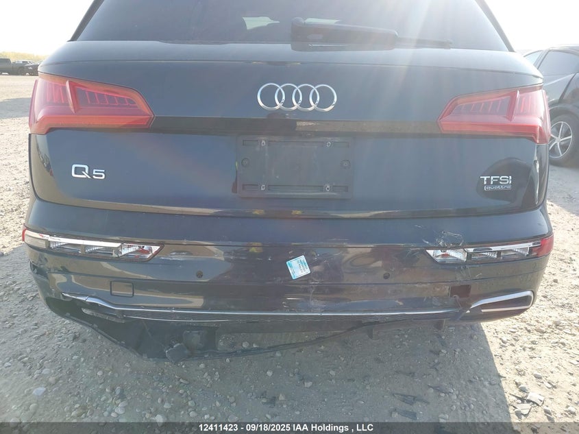 2018 Audi Q5 VIN: WA1FNAFY3J2141711 Lot: 12411423