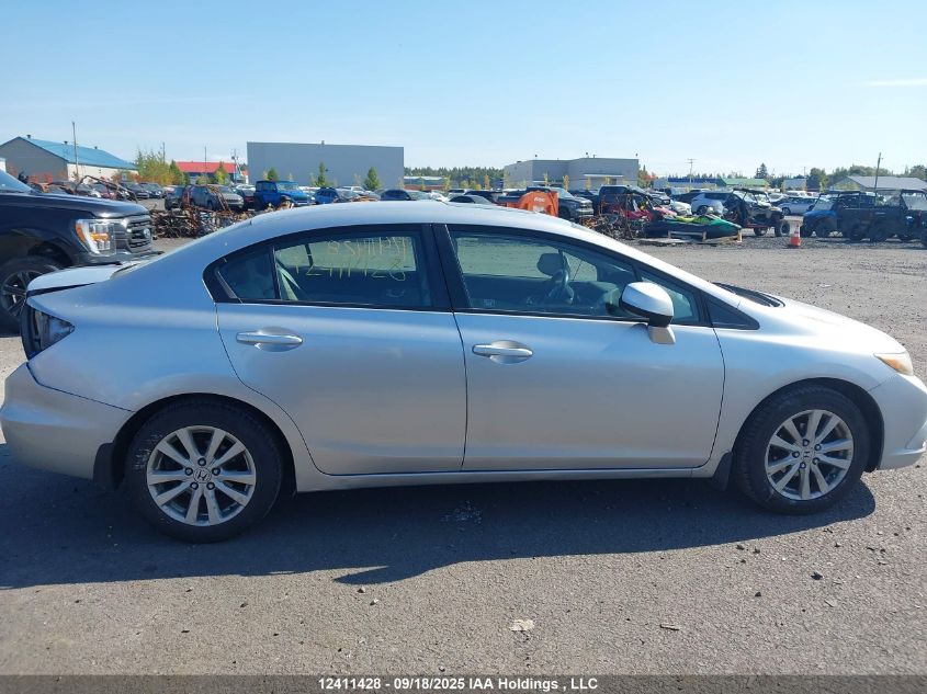 2012 Honda Civic Lx VIN: 2HGFB2E58CH012936 Lot: 12411428