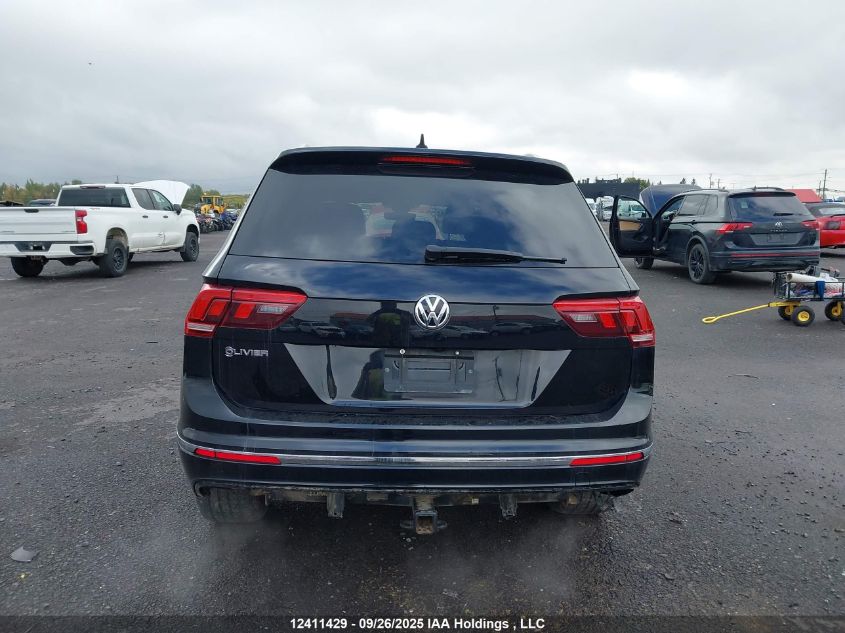 2019 Volkswagen Tiguan Sel Premium/Sel Premium R-Line VIN: 3VV4B7AXXKM114492 Lot: 12411429