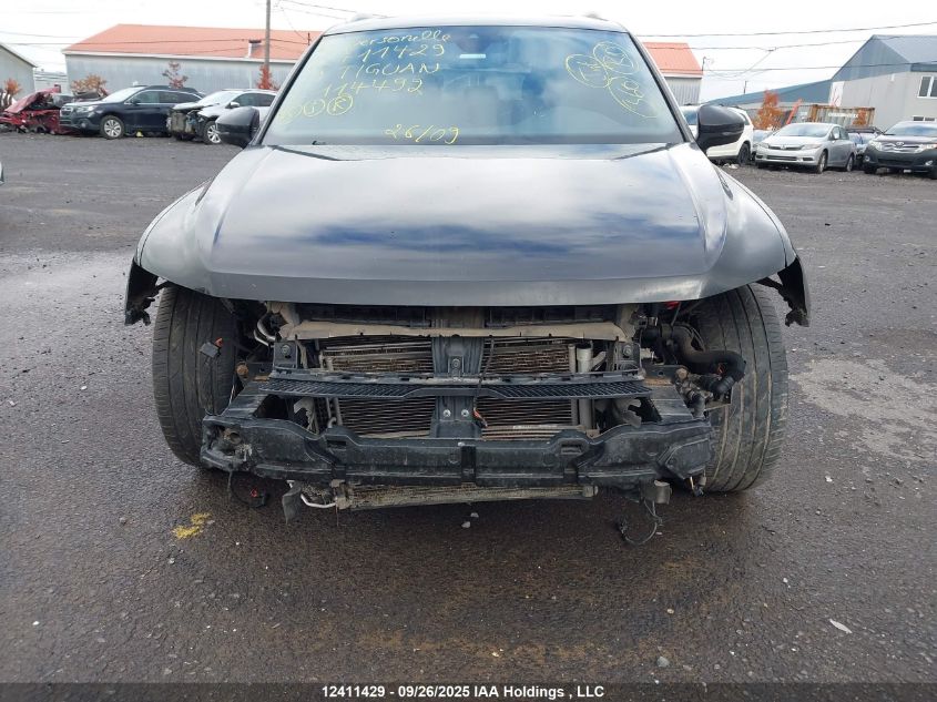 2019 Volkswagen Tiguan Sel Premium/Sel Premium R-Line VIN: 3VV4B7AXXKM114492 Lot: 12411429