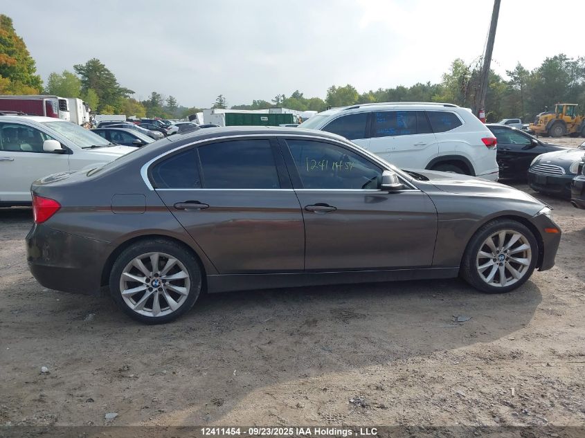 2014 BMW 3 Series VIN: WBA3B3C5XEJ977841 Lot: 12411454