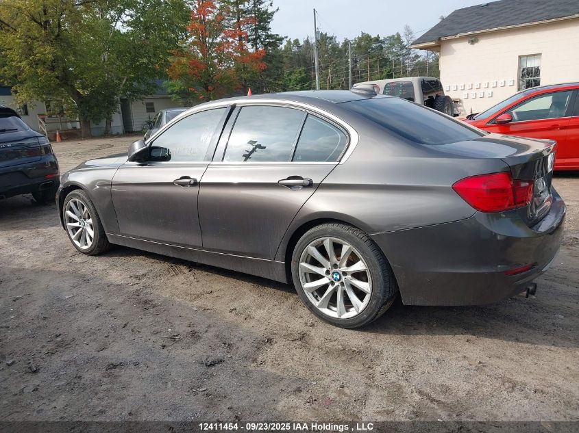 2014 BMW 3 Series VIN: WBA3B3C5XEJ977841 Lot: 12411454