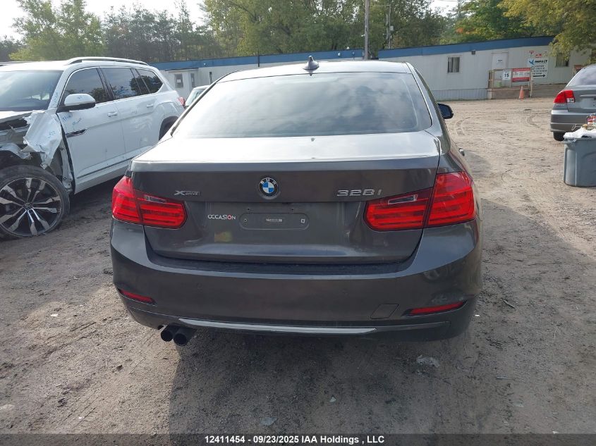 2014 BMW 3 Series VIN: WBA3B3C5XEJ977841 Lot: 12411454