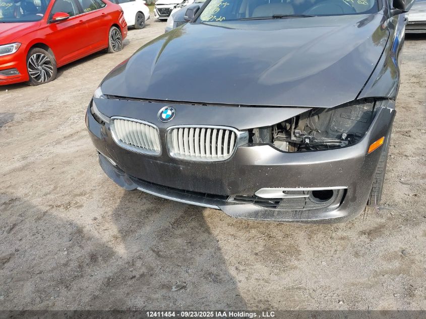 2014 BMW 3 Series VIN: WBA3B3C5XEJ977841 Lot: 12411454