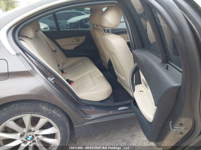 2014 BMW 3 Series VIN: WBA3B3C5XEJ977841 Lot: 12411454