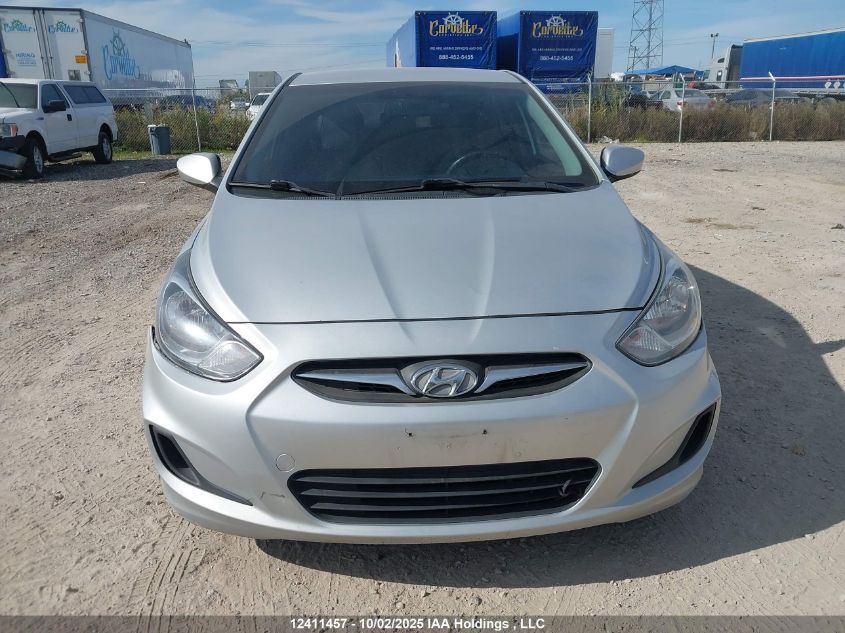 2014 Hyundai Accent Gls/Gs VIN: KMHCT5AE8EU172459 Lot: 12411457